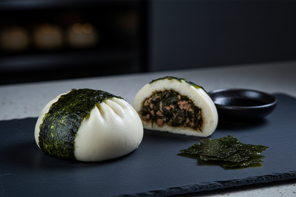 Seaweed Pork Bun