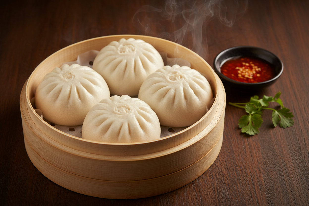 Steamed Chicken Buns