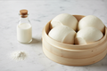 Steamed Large Milk Buns